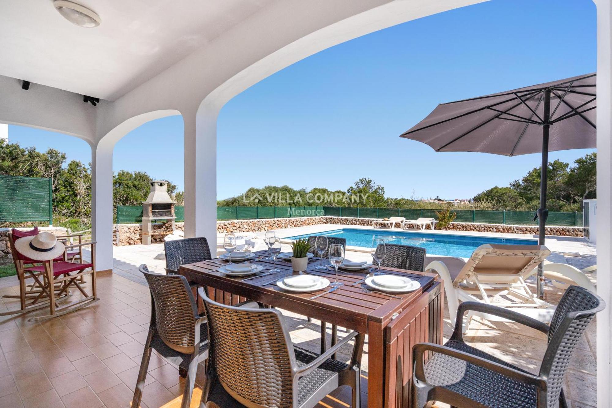 Villa Elsie Arenal d'en Castell Extérieur photo